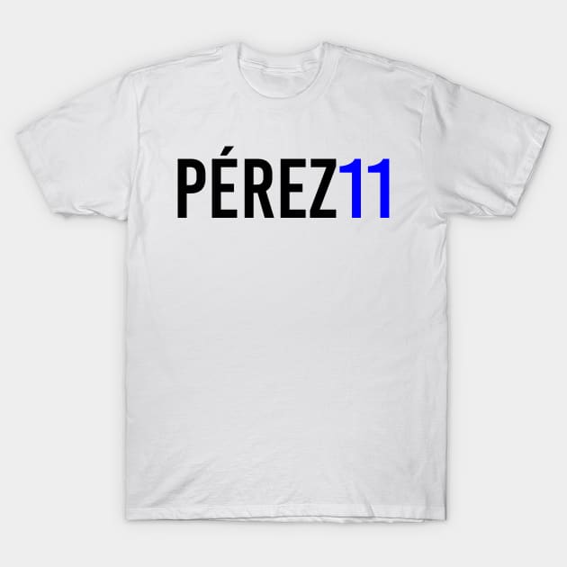 Sergio Perez 11 Design 2021 T-Shirt by GreazyL